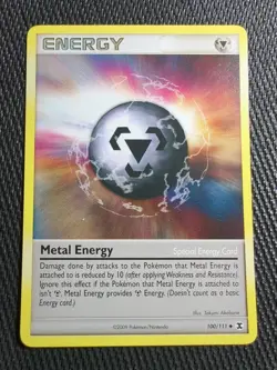 Pokemon TCG Metal Energy Rising Rivals 100/111 Regular Uncommon - Image 1