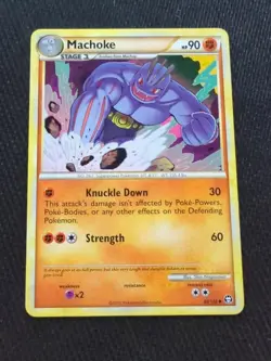 Pokemon TCG Machoke HS-Triumphant 40/102 Regular Uncommon - Image 1