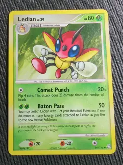 Pokemon TCG Ledian Legends Awakened 60 Regular Uncommon - Image 1