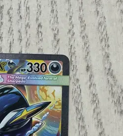 Mega Sharpedo ex 127/094 EN Hyper Rare Pokemon PFL Secret Rare Full Art NM - Image 5