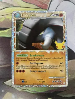 Pokemon Donphan (Prime) #107/123 Celebrations: Classic Collection Mint or Better - Image 1