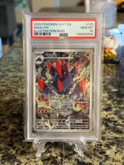 Pokemon Gigalith White Flare 129/086 Illustration Rare PSA 10 GEM MINT - Image 1