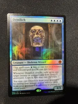 MTG - Demilich Adventures in the Forgotten Realms - FOIL - Image 1