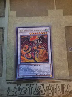 YUGIOH RED DRAGON ARCHFIEND SDCK-EN045 ULTRA 1ST ED NM - Image 1