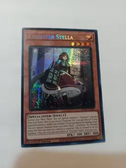 Yugioh x1 Exosister Stella MP23-EN253 Prismatic Secret Rare 1st Ed (Near Mint) - Image 1