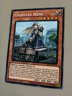 Yugioh x1 Exosister Irene MP23-EN254 Prismatic Secret Rare 1st Edition - Image 2