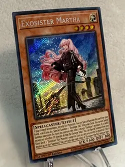 Yu-Gi-Oh! TCG Exosister Martha Power of the Elements POTE-EN025 Secret Rare - Image 3