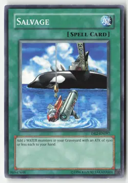 Yugioh - Salvage DR2-EN097 Unlimited - Dark Revelation Volume 2 - Image 1