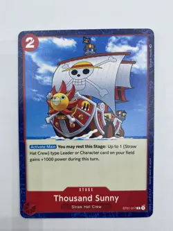 Thousand Sunny - ST01-017 - NM - One Piece TCG - Image 1