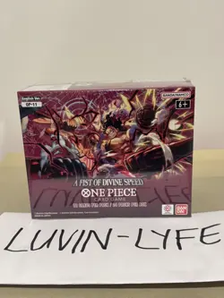 One Piece Card Game A Fist of Divine Speed (OP-11) Booster Box New Sealed - Image 1