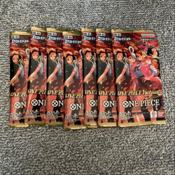 7 PACK One Piece Card Japanese Heroines Edition Booster Pack - Image 1