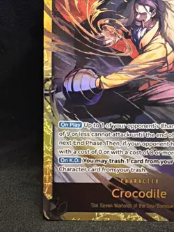 Crocodile - OP14-120 The Azure Sea's Seven Foil 🔥SEC🔥one Piece - Image 3