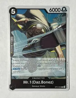 Mr.1(Daz.Bonez) OP14-090 The Azure Sea's Seven One Piece TCG - Image 1