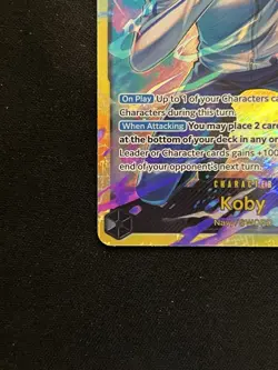Koby (OP11-119 SEC) Godspeed Fist - ONE PIECE TCG English - Image 3