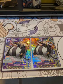 2x Queen ST04-005 SP Special Rare - Two Legends OP08 One Piece TCG - NM Set - Image 1