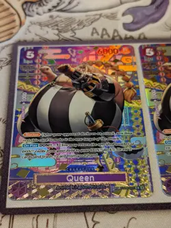 2x Queen ST04-005 SP Special Rare - Two Legends OP08 One Piece TCG - NM Set - Image 4