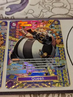 2x Queen ST04-005 SP Special Rare - Two Legends OP08 One Piece TCG - NM Set - Image 5
