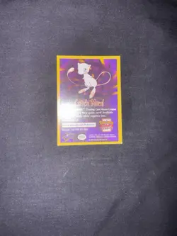 1999 Pokemon Wizards of the Coast Promos - CATCH MEW Card - Pokemon the Movie - Image 3