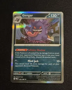 Pokemon Gengar 050/088 Perfect Order ME03 Rare Holo TCG Card NM/M - Image 1