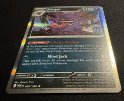Pokemon Gengar 050/088 Perfect Order ME03 Rare Holo TCG Card NM/M - Image 2