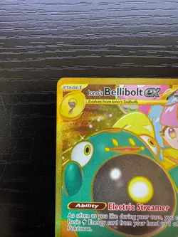 Iono's Bellibolt EX Sir 188/159 SV09 Holo Pokemon TCG Card Journey Together NM - Image 2