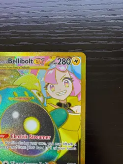 Iono's Bellibolt EX Sir 188/159 SV09 Holo Pokemon TCG Card Journey Together NM - Image 3