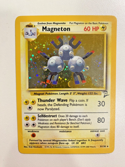 Magneton 9/130 Base Set 2 Holo Rare HP - Pokemon Card - Image 1