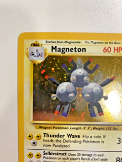 Magneton 9/130 Base Set 2 Holo Rare HP - Pokemon Card - Image 4