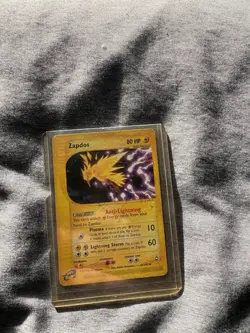Pokemon Zapdos Card 44/147 Aquapolis, Non-Holo HP - Image 1