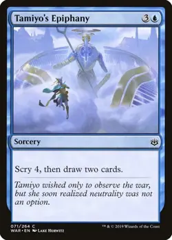 MTG Tamiyo's Epiphany - War of the Spark (WAR) NM Common #71 - Image 1