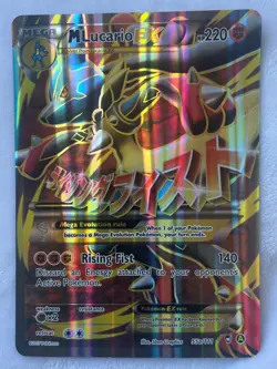 M Lucario EX 055A/111 Jumbo Cards Holo - Image 1