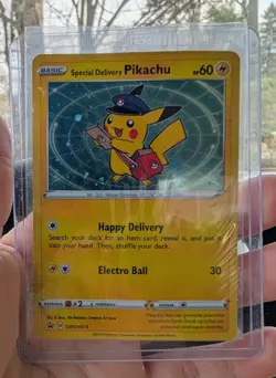 SEALED Special Delivery Pikachu SWSH074 SWSH: Sword & Shield Promo Cards Holo - Image 2