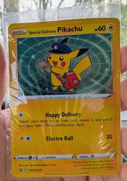 SEALED Special Delivery Pikachu SWSH074 SWSH: Sword & Shield Promo Cards Holo - Image 5