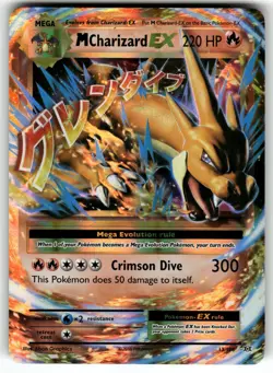 M Charizard EX 13/108 XY - Evolutions LP Pokemon Card TCG - Image 1