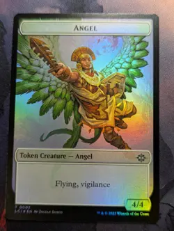 Token - Angel & Map Token - MTG - LCI 0002 & 0017 - FOIL - Image 1