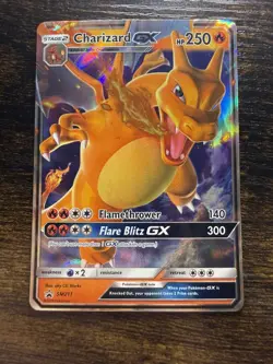 Pokemon Card TCG - Charizard GX SM211 Black Star Promo Sun & Moon - Image 1