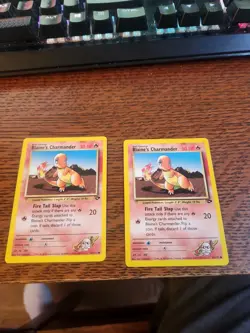 Blaine's Charmander 60/132 Gym Challenge Set Vintage Pokemon TCG Card WOTC NM - Image 2