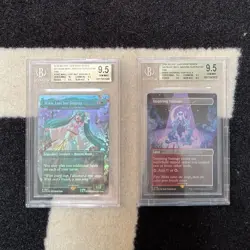 2024 MTG SECRET LAIR - MIKU LOST BUT SINGING & INSPIRING VANTAGE - BGS 9.5 - Image 1