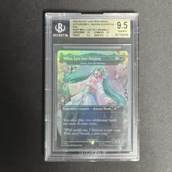 2024 MTG SECRET LAIR - MIKU LOST BUT SINGING & INSPIRING VANTAGE - BGS 9.5 - Image 4