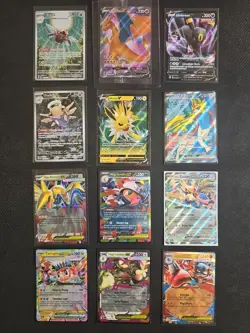 Pokemon Card Lot x12 Charizard V SWSH050 Sealed Promo + V & Full Art - Image 1