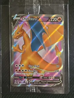 Pokemon Card Lot x12 Charizard V SWSH050 Sealed Promo + V & Full Art - Image 2