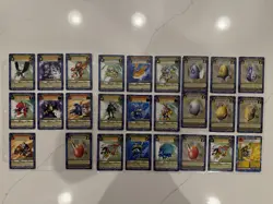 Digimon Bo Series 26 Card Game Lot 2000 Vintage Assorted Mixed - Image 1