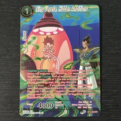 Dragon Ball Super Card Game DBS King Vegeta, Hidden Ambitions BT13-020 SPR NM+ - Image 1