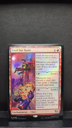 Cool but Rude FOIL Teenage Mutant Ninja Turtles MTG MINT 🔥 - Image 1