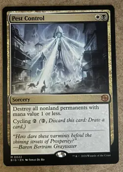 Pest Control - Outlaws of Thunder Junction: The Big Score - NM MTG - Image 1