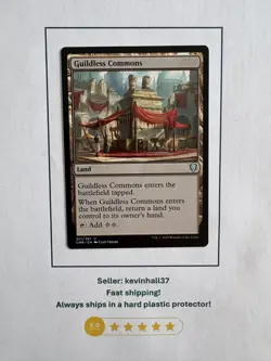 Guildless Commons - Land - CMR Commander Legends Magic the Gathering - 1x - Image 1