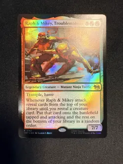 Raph & Mikey, Troublemakers Teenage Mutant Ninja Turtles Foil - Image 1