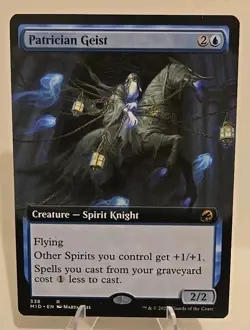 Patrician Geist (Extended Art) MTG Innistrad: Midnight Hunt Regular - Image 1