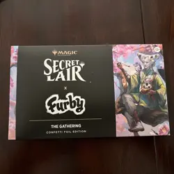 IN HAND MTG Secret Lair x Furby: The Gathering CONFETTI FOIL EDITION Sealed - Image 1