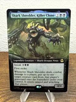 Shark Shredder, Killer Clone Extended Art Teenage Mutant Ninja Turtles Foil 268 - Image 1